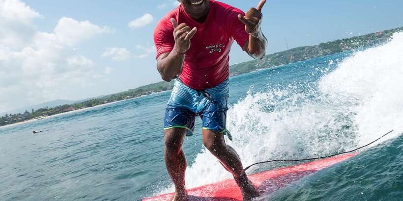 From Bali: 4-Day Surf and Yoga Retreat in Nusa Lembongan - The four-hour trip to Manta Bay and Crystal Bay