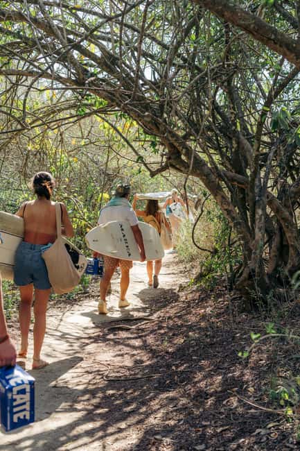 From Sayulita: La Lancha Surf Lesson w/ Transportation - Free Time After the Lesson
