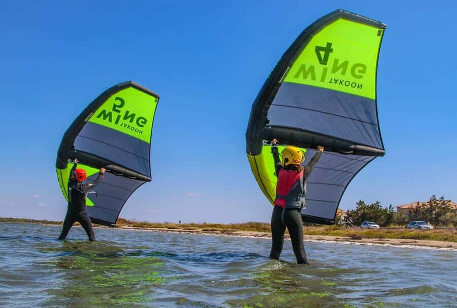 Frontignan Plage: Wing Surfing Lesson - Using a paddle as your first platform