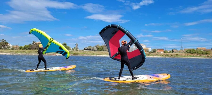 Frontignan Plage: Wing Surfing Lesson - Learning the wing before chasing speed