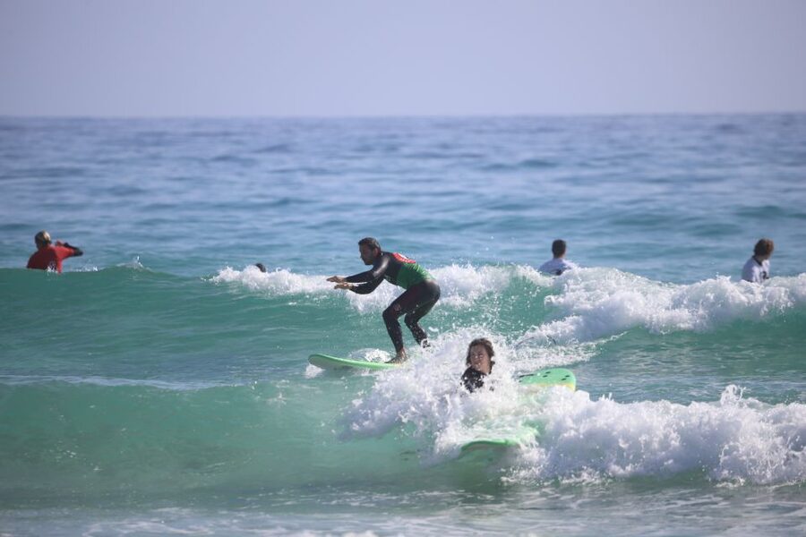 Fuerteventura : Corralejo Surf Lesson - Three and a half hours of practice in the ocean