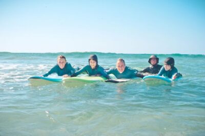 Kids and Family Surfing Lesson