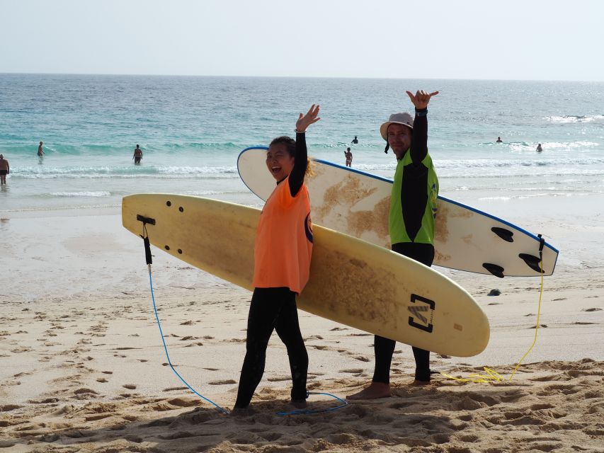Fuerteventura: Learn to Surf Lesson - Shared, small-group, or private instruction