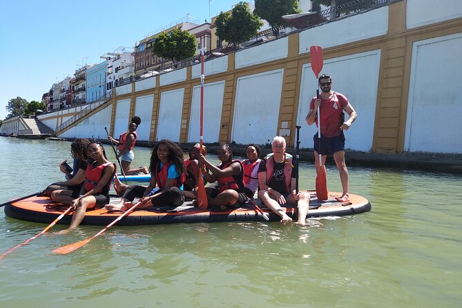 Gigant paddle surf in Seville - Games, swimming, and time to relax