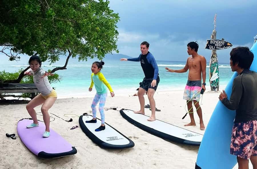 Gili Trawangan: Private Beginner & Intermediate Surf Lessons - Why Gili Trawangan works for a first surf lesson