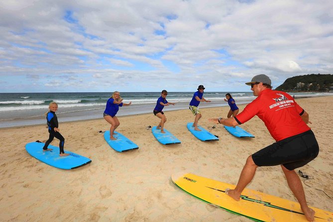 Gold Coast Full Day Learn To Surf Adventure - Two surf lessons on the Tweed Coast