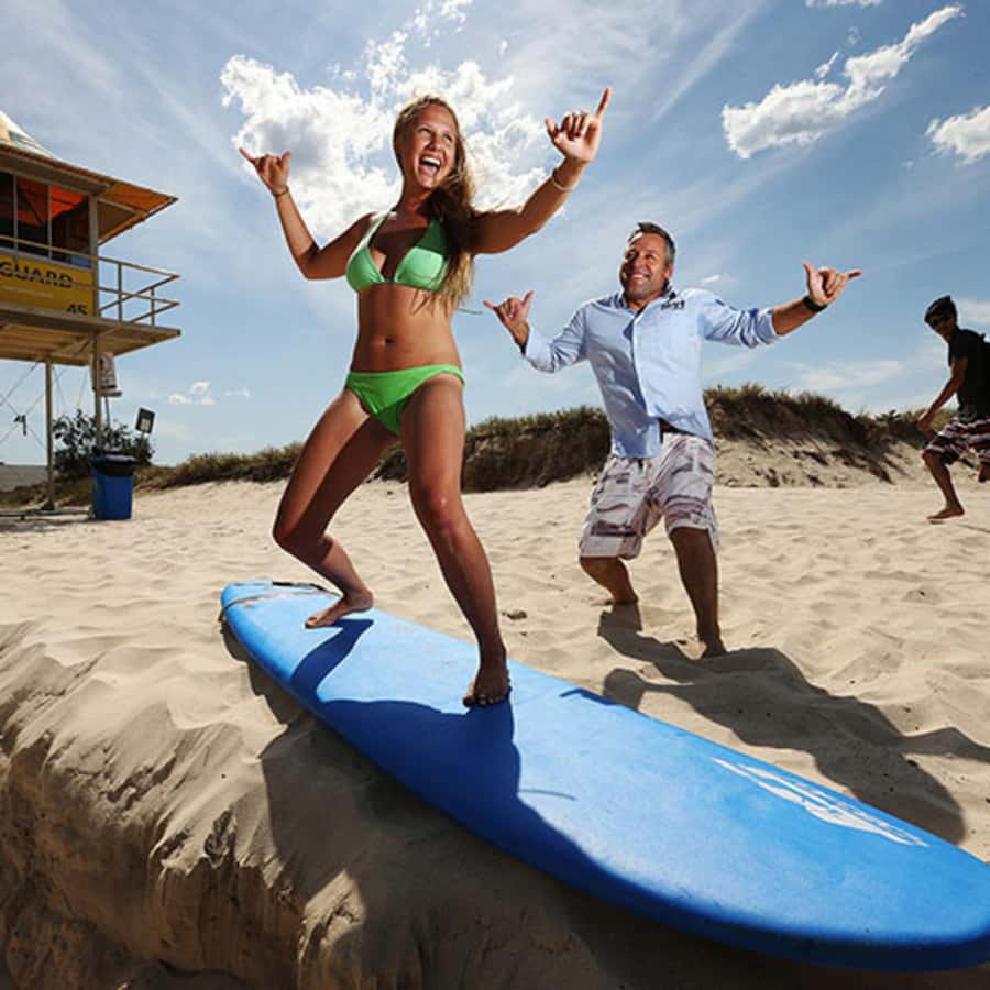 Gold Coast: Private Surf Lesson at The Spit - The limits of a first surf lesson