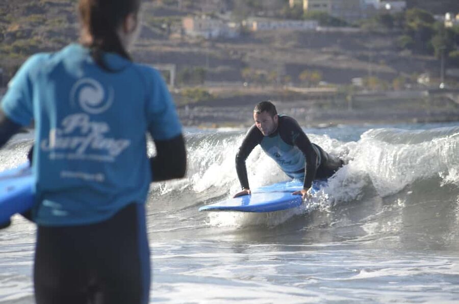 Gran Canaria: Kids & Teens Surf Lesson (8–16 yrs) - What the progress summary adds