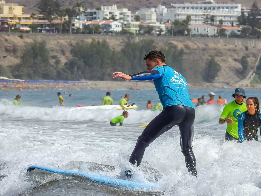 Gran Canaria Surf Lessons: Playa del Inglés & Maspalomas - About two hours of instruction in the water and on the sand