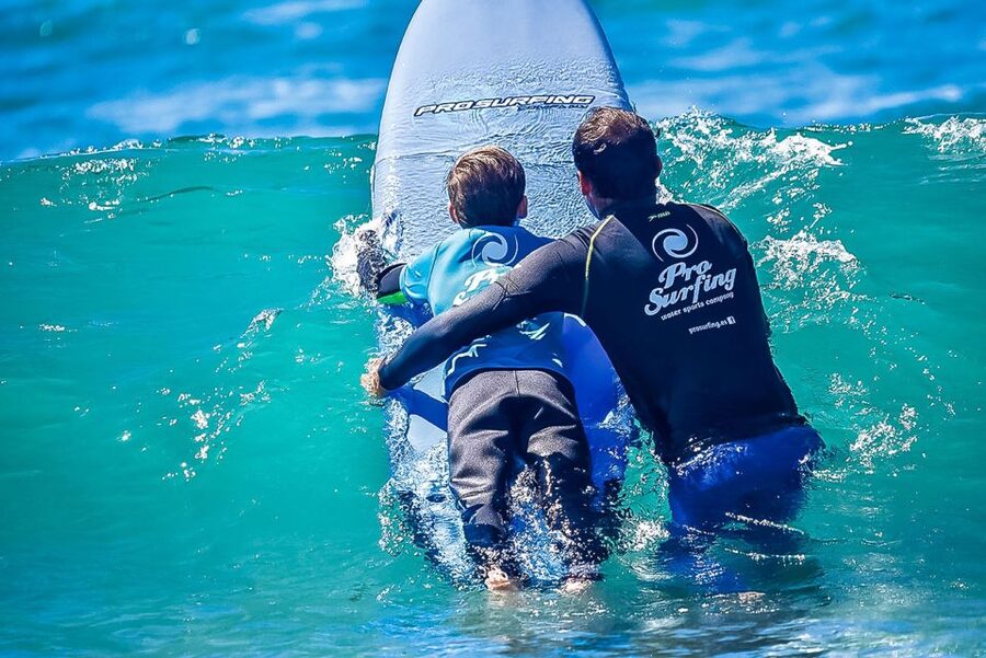 Gran Canaria Surf Lessons: Playa del Inglés & Maspalomas - Starting at the Playa del Inglés surf base