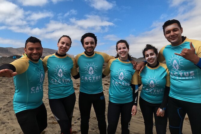 Group and private surf classes with a Certified Instructor in Lanzarote - From stretching to standing up