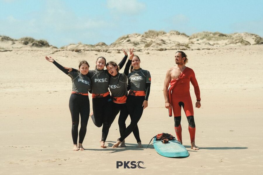 Group Surf Class in Peniche with PKSC - My take on the coaching and value