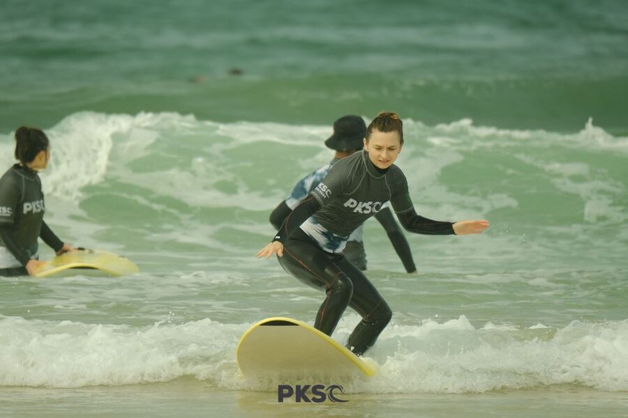 Group Surf Class in Peniche with PKSC - Why local coaching matters in Peniche