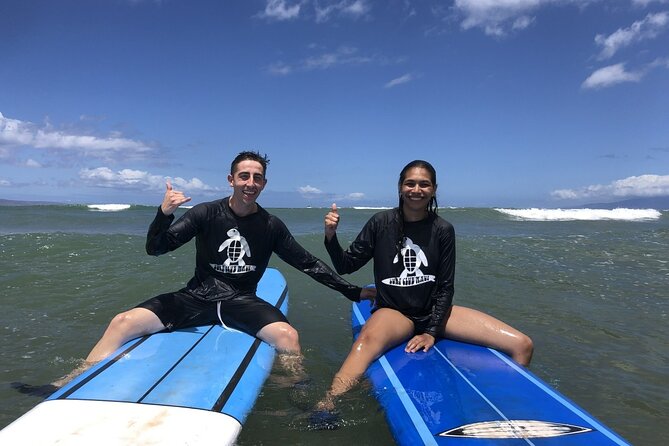 Group Surf Lesson at Kalama Beach in Kihei - Why Kalama Beach works for a first surf lesson