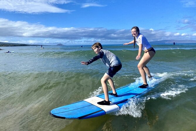 Group Surf Lesson at Kalama Beach in Kihei - The beach, turtles, and the limits of the experience