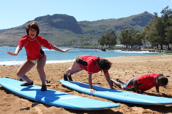Group Surf Lesson at Kalapaki Beach - Why Kalapaki Beach works for new surfers