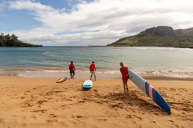 Group Surf Lesson at Kalapaki Beach - Who will get the most from this lesson
