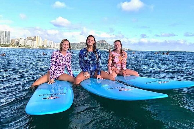 Group Surf Lesson with Videos and Photos - A One-Hour Start at Duke Kahanamoku Lagoon