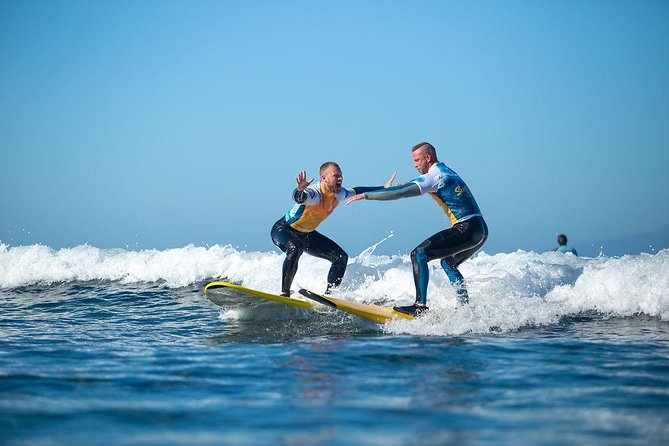 Group Surf Lessons - Starting at Praia de Faro with Salty Experiences