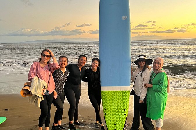 Group Surf Lessons in Lahaina, Maui - The value of a $95 lesson in Maui
