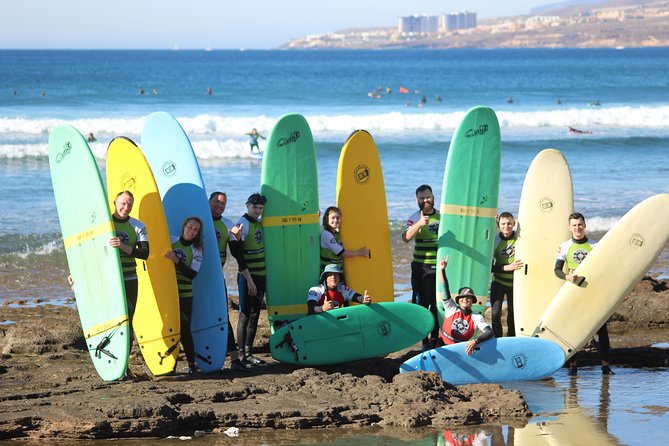 Group Surfing Lesson at Playa de las Américas, Tenerife - Key points before you book
