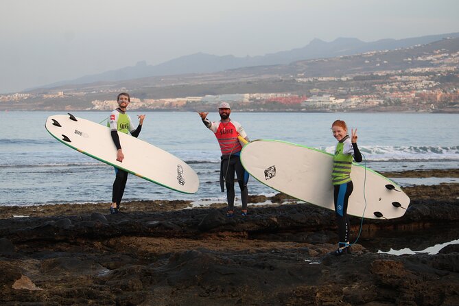 Group Surfing Lesson at Playa de las Américas, Tenerife - Meeting Tenerife Surf Point in Playa de las Américas