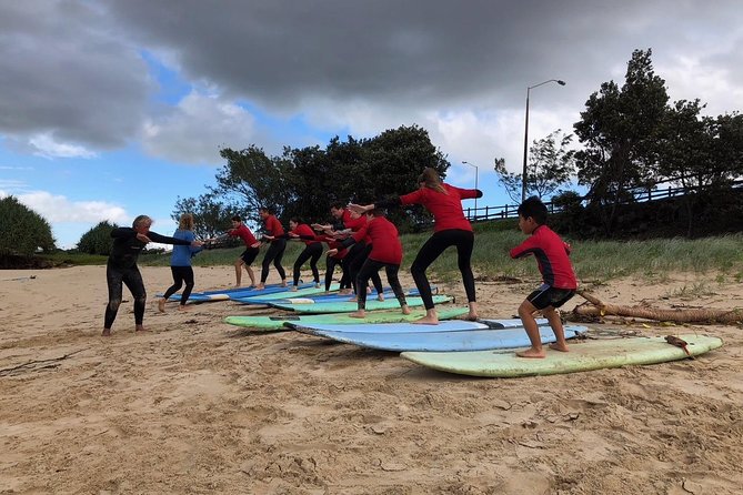 Group Surfing Lessons Kool Katz 1 day - Who will enjoy this most