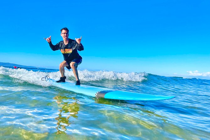 Hawaiian-owned and Operated Surf Lessons in Kihei, Maui - Learning to surf with a Hawaiian connection