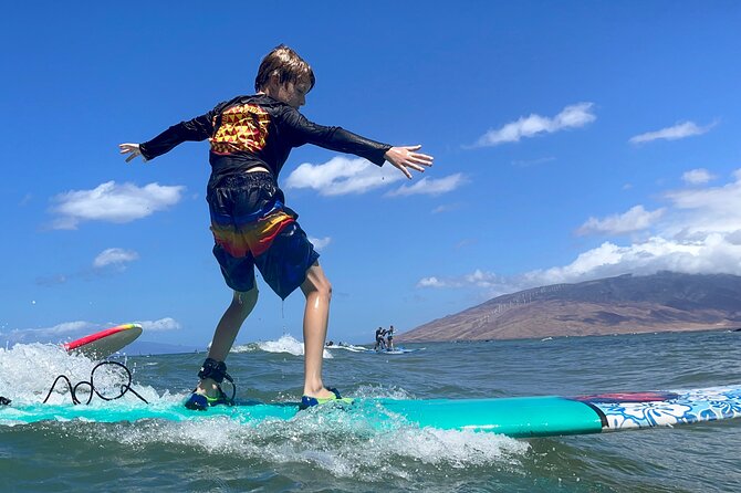 Hawaiian-owned and Operated Surf Lessons in Kihei, Maui - A good choice for families and first-timers