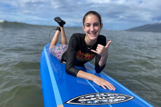 Hawaiian-owned and Operated Surf Lessons in Kihei, Maui - Photos and videos from your first waves