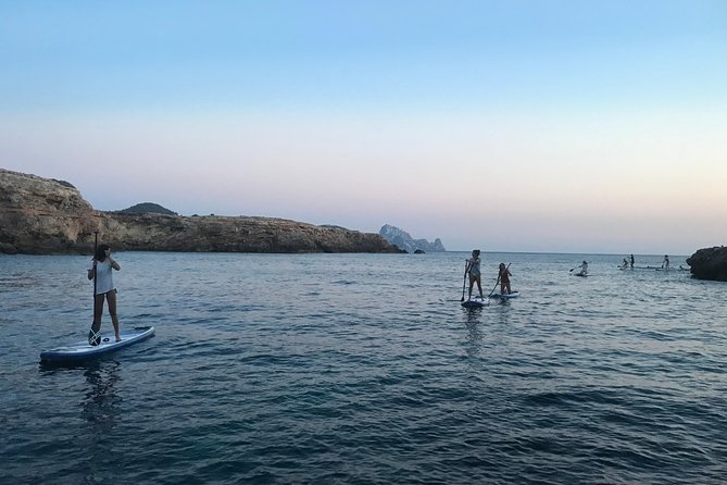Ibiza Stand Up Paddle Surf Sunset Tour - Beginner support, with room for a few wobbles