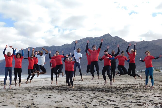 Kalufa Surf School in Caleta de Famara, Lanzarote - What happens before you enter the water