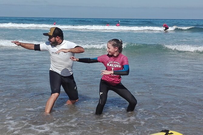 Kalufa Surf School in Caleta de Famara, Lanzarote - The closing stretch is short but useful
