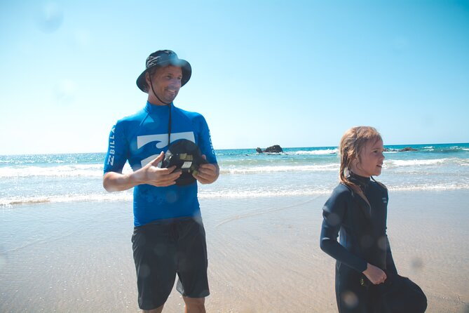 Kids and Family Guided Surf Course at Fuerteventura Beaches - Playa del Viejo Reyes and the beach setting