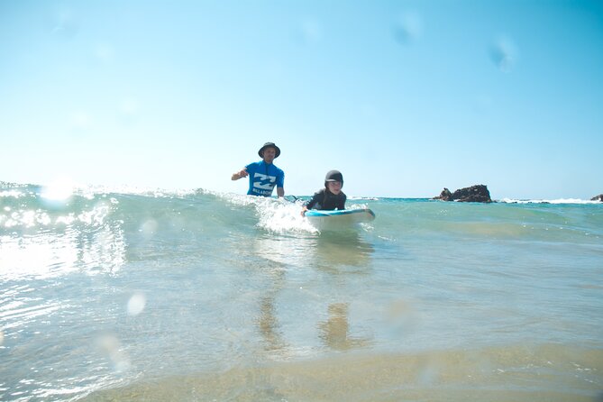 Kids and Family Guided Surf Course at Fuerteventura Beaches - How the coaches work with children