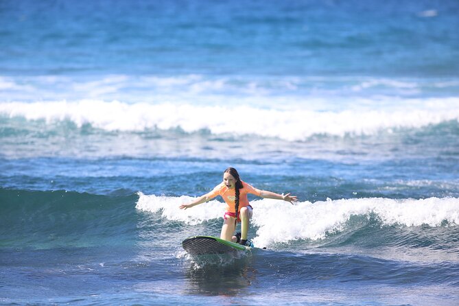 Kona Surf Lesson in Kahaluu - How the lesson works for children and families