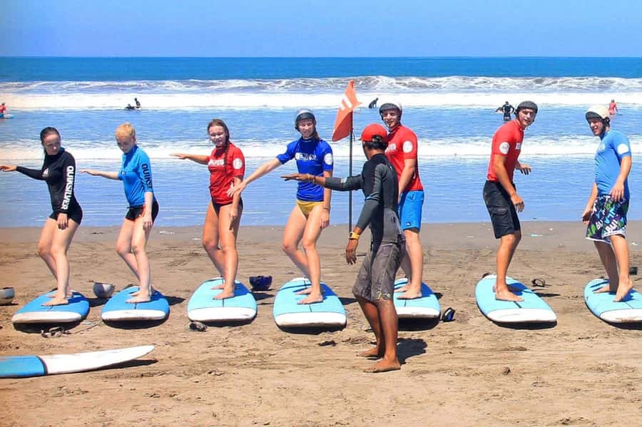 Kuta Surf Lessons : 2-Hour Surf Lesson - The meeting point and what is not included