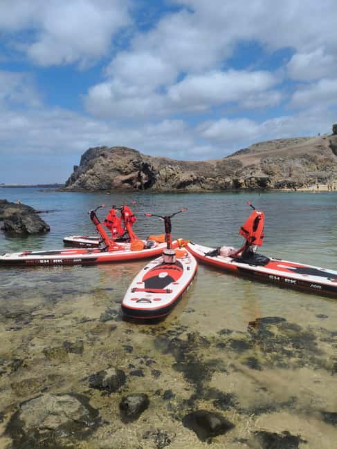 Lanzarote: Electric Paddle Surf and Snorkel Excursion at Papagayo Beach - The Papagayo snorkeling stop