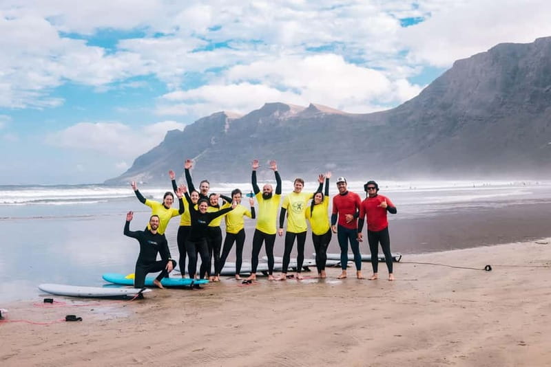 Lanzarote's First Surf School - 2-hour or 4-hour classes - Intermediate coaching beyond the first wave