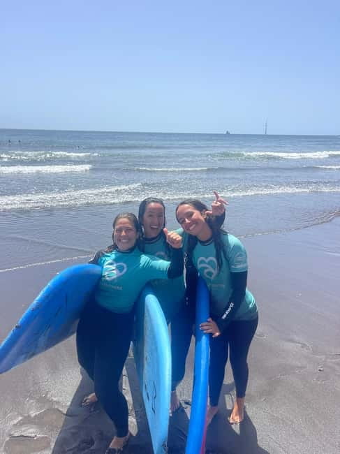 Las Palmas de Gran Canaria: Group surf lessons on La Laja beach - What happens during the 2.5-hour lesson