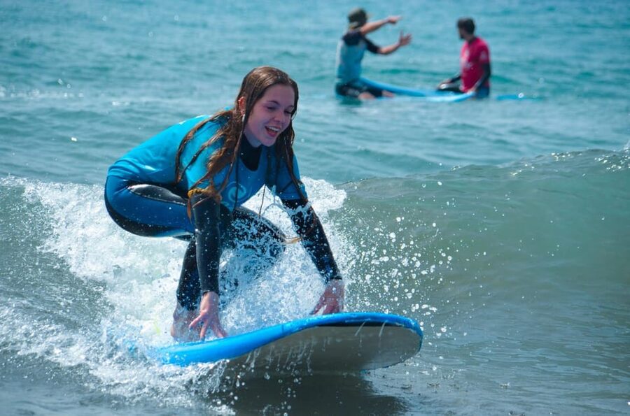 Las Palmas: Learn to Surf with a Special Price for Two Group - Equipment, insurance, and what you still need