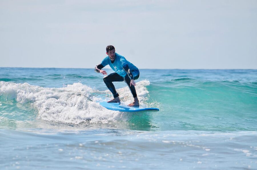 Las Palmas: Learn to Surf with a Special Price for Two Group - Choosing a beach with beginner conditions