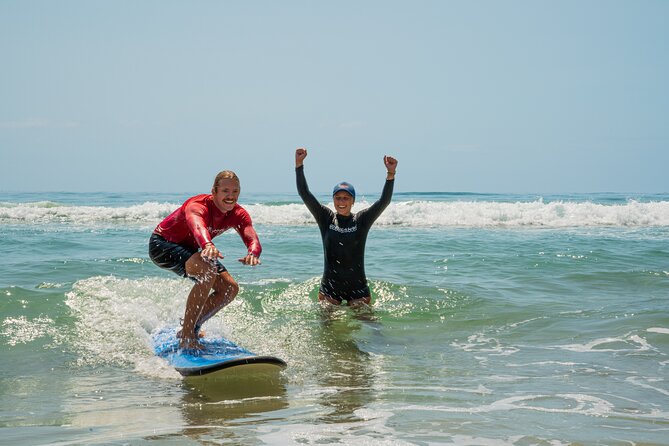 Learn to Surf at Broadbeach on the Gold Coast - Catching your first waves at Kurrawa Beach