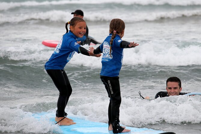 Learn to Surf at Middleton Beach - Into the gentle waves at Middleton Beach