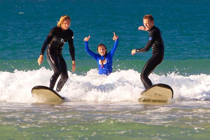 Learn to Surf at Torquay on the Great Ocean Road - The first beach briefing keeps the lesson practical