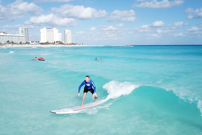 Learn to Surf in 1 Easy Lesson in Cancún - English instruction and the need for clear questions