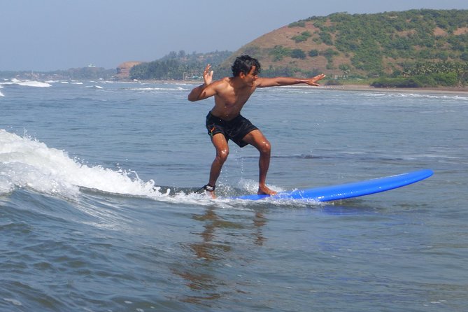 Learn to Surf In Mangalore, KA - Moving into shallow water