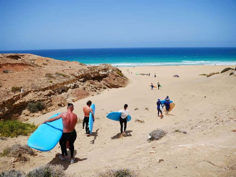 Learn to Surf in the north of Fuerteventura! - Starting your surf day near Corralejo