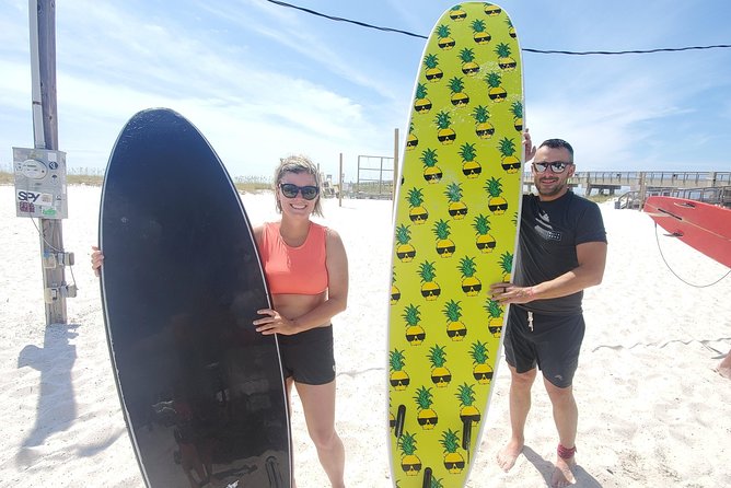 Learn to Surf - Navarre Beach - Catching your first waves with help