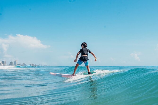 Learn to Surf on South Padre Island - Practicing in Waist-High Water